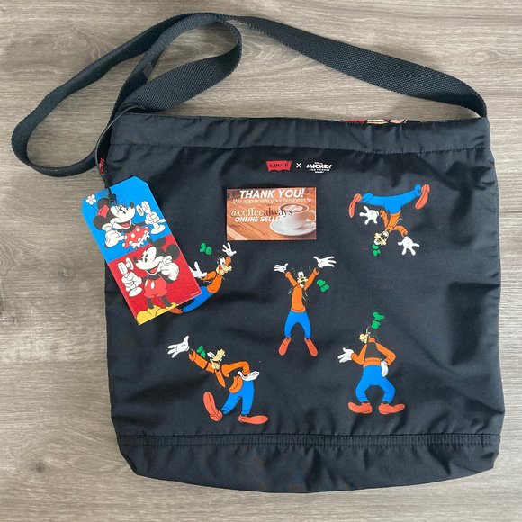 Levi's x Mickey & Friends Reversible Tote Bag NWT - Picture 3 of 12